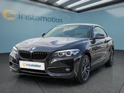 Schwarz Gebraucht 2018 BMW 218 Sport Line Coupé | 17.499 € (Guter Preis)