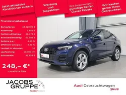 Navarrablau metallic Gebraucht 2024 Audi Q5 Sportback Ambiente SUV | 48.320 € (Guter Preis)