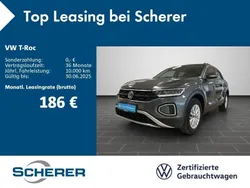 Indiumgrau metallic (metallic) Gebraucht 2024 VW T-Roc Life SUV | 22.400 € (Guter Preis)