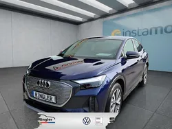 Blau Gebraucht 2022 Audi Q4 e-tron SUV | 31.549 € (Fairer Preis)