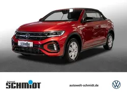 Kings red metallic Gebraucht 2024 VW T-Roc Cabriolet R-line Cabrio | 33.280 € (Guter Preis)