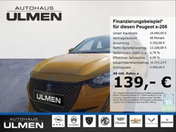Gelb Gebraucht 2021 Peugeot e-208 Active Kleinwagen | 16.660 € (Fairer Preis)