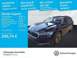 Ebony schwarz metallic Gebraucht 2025 Skoda Superb Selection Kombi | 39.980 € (Superpreis)