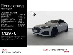 Weiß Gebraucht 2022 Audi RS4 Ambiente Kombi | 67.980 € (Superpreis)