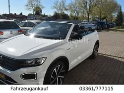 Weiß Gebraucht 2021 VW T-Roc Cabriolet R-line Cabrio | 28.990 € (Fairer Preis)