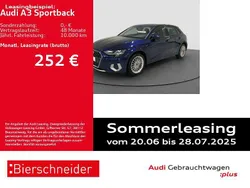 Blau Gebraucht 2024 Audi A3 Sportback Advanced Limousine | 27.990 € (Superpreis)