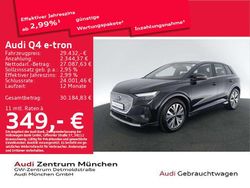 Mythosschwarz metallic Gebraucht 2022 Audi Q4 e-tron Ambiente SUV | 28.973 € (Etwas zu teuer)