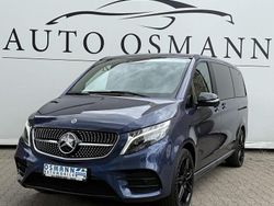 Lackfarbe sodalithblau metalli Gebraucht 2023 Mercedes V300 AMG line Van / Kleinbus | 72.950 € (Etwas zu teuer)