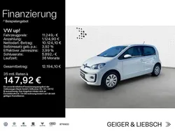 Pure white Gebraucht 2021 VW up! move up! Kleinwagen | 10.999 € (Fairer Preis)