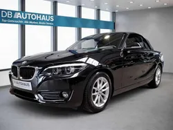 Schwarz Gebraucht 2021 BMW 218 Advantage Cabrio | 24.870 € (Guter Preis)