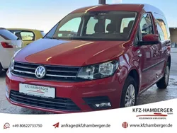 Rot Gebraucht 2017 VW Caddy Trendline Van / Kleinbus | 14.850 € (Fairer Preis)