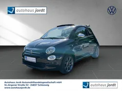 Schwarz Gebraucht 2016 Fiat 500 Pop Star Cabrio | 9.530 € (Fairer Preis)