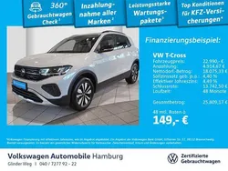 Grau Gebraucht 2024 VW T-Cross Goal SUV | 22.990 € (Guter Preis)