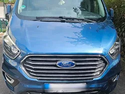 Blau Gebraucht 2021 Ford Tourneo Custom Van / Kleinbus | 39.990 € (Teuer)