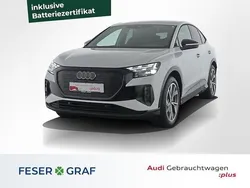 Weiß Gebraucht 2024 Audi Q4 Sportback e-tron Advanced SUV | 41.447 € (Fairer Preis)