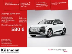 Gletscherweiß metallic Gebraucht 2024 Audi Q6 e-tron Ambiente SUV | 63.930 € (Superpreis)