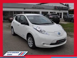 Weiß white (s) Gebraucht 2016 Nissan Leaf Visia Kleinwagen | 9.500 € (Etwas zu teuer)