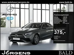 Grau selenitgrau metallic Gebraucht 2025 Mercedes C180 AMG Limousine | 39.850 € (Fairer Preis)