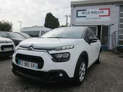 Weiß Gebraucht 2021 Citroën C3 Feel Kleinwagen | 8.400 € (Guter Preis)