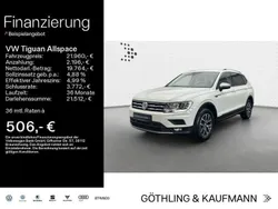 Weiß Gebraucht 2019 VW Tiguan Allspace Comfortline SUV | 21.960 € (Fairer Preis)