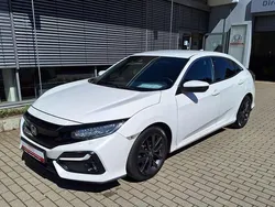 Platinum white pearl Gebraucht 2021 Honda Civic Elegance Limousine | 17.570 € (Fairer Preis)