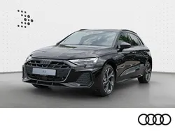 Mythosschwarz metallic Gebraucht 2025 Audi A3 Sportback e-tron S-Line Limousine | 50.980 € (Guter Preis)