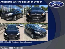 Schwarz Gebraucht 2019 Ford C-MAX Cool & Connect Van / Kleinbus | 16.900 € (Teuer)