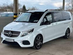 Bergkristallweiß Gebraucht 2020 Mercedes V250 AMG line Van / Kleinbus | 51.999 € (Etwas zu teuer)