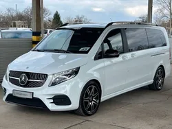 Bergkristallweiß Gebraucht 2020 Mercedes V250 AMG line Van / Kleinbus | 54.499 € (Teuer)
