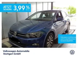 Reef blue metallic Gebraucht 2021 VW Polo Highline Limousine | 15.730 € (Guter Preis)