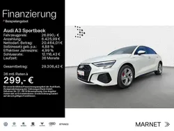 Weiß Gebraucht 2022 Audi A3 Sportback e-tron S-Line Limousine | 26.890 € (Fairer Preis)
