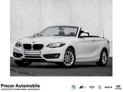 Weiß Gebraucht 2019 BMW 218 Advantage Cabrio | 18.999 € (Fairer Preis)