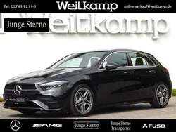Lack kosmosschwarz Gebraucht 2024 Mercedes A180 AMG Limousine | 30.885 € (Guter Preis)