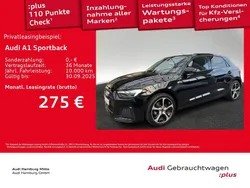 Schwarz Gebraucht 2024 Audi A1 Sportback Advanced Kleinwagen | 25.450 € (Fairer Preis)