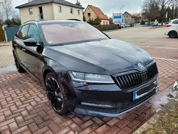 Schwarz Gebraucht 2020 Skoda Superb SportLine Kombi | 22.700 € (Etwas zu teuer)
