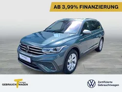 Blau Gebraucht 2022 VW Tiguan Allspace Life SUV | 31.490 € (Fairer Preis)