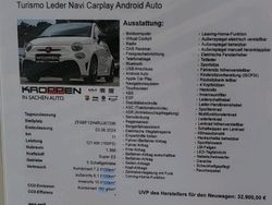 Weiß Gebraucht 2024 Abarth 595C Turismo Cabrio | 25.999 € (Etwas zu teuer)