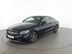 Blau Gebraucht 2021 Mercedes C220 AMG line Coupé | 35.060 € (Guter Preis)