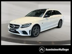 Weiß Gebraucht 2020 Mercedes C300e Exclusive Limousine | 26.443 € (Fairer Preis)