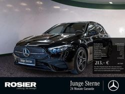 Schwarz / nachtschwarz Gebraucht 2024 Mercedes 200 AMG Coupé | 32.909 € (Fairer Preis)