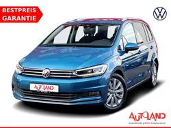 Blau Gebraucht 2018 VW Touran Highline Van / Kleinbus | 27.950 € (Teuer)