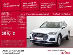 Gletscherweiß metallic Gebraucht 2023 Audi Q3 Ambiente SUV | 33.590 € (Superpreis)