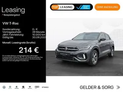 Indiumgrau metallic Gebraucht 2024 VW T-Roc R-line SUV | 29.990 € (Fairer Preis)