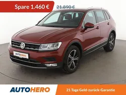 Rot Gebraucht 2017 VW Tiguan Highline SUV | 20.430 € (Guter Preis)