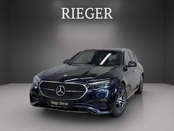 Blau Gebraucht 2024 Mercedes E220 AMG Limousine | 47.590 € (Superpreis)