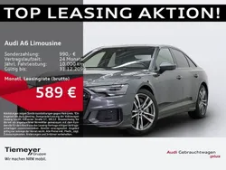 Grau Gebraucht 2023 Audi A6 S-Line Limousine | 51.790 € (Etwas zu teuer)