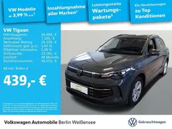 Delfingrau metallic Gebraucht 2024 VW Tiguan Life SUV | 36.499 € (Fairer Preis)