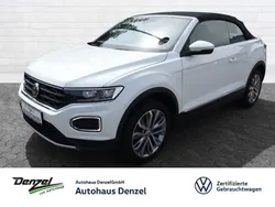 Weiß Gebraucht 2021 VW T-Roc Cabriolet Style Cabrio | 22.900 € (Fairer Preis)