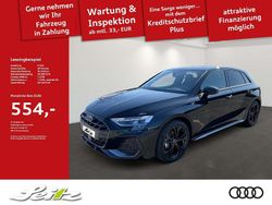 Schwarz Gebraucht 2025 Audi A3 Sportback S-Line Limousine | 38.230 € (Fairer Preis)