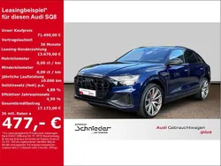 Blau Gebraucht 2022 Audi SQ8 Competition SUV | 71.490 € (Guter Preis)